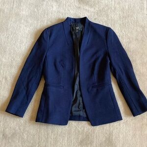J Crew Going Out Blazer Size 00P Navy